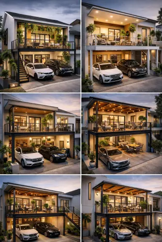 Mezannine Teras Rumah Keren di Cikarang Selatan